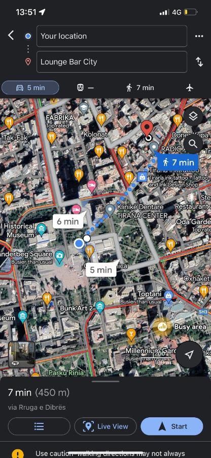 53° Bs Skanderbeg City Center Comfort Tirana Exterior photo